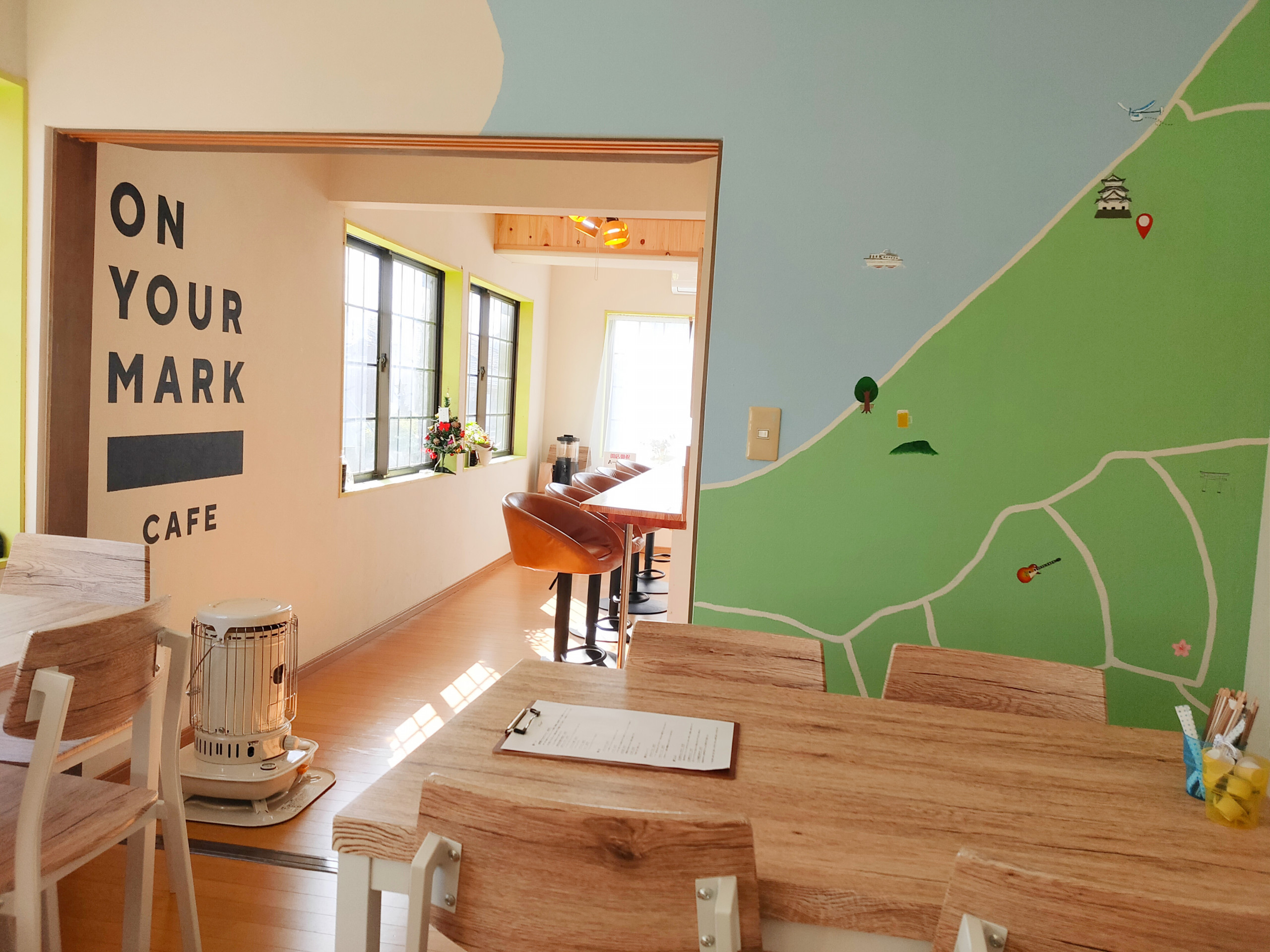 on your mark 店内
